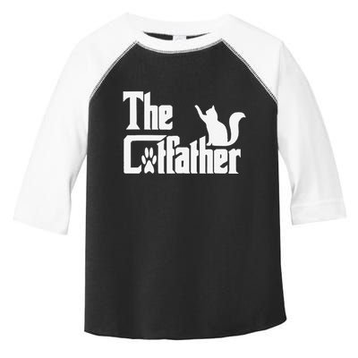 Retro The Cat Father Cat Lover Cat Dad Best Cat Meme Toddler Fine Jersey T-Shirt