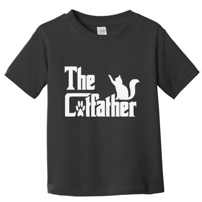 Retro The Cat Father Cat Lover Cat Dad Best Cat Meme Toddler T-Shirt