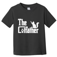 Retro The Cat Father Cat Lover Cat Dad Best Cat Meme Toddler T-Shirt