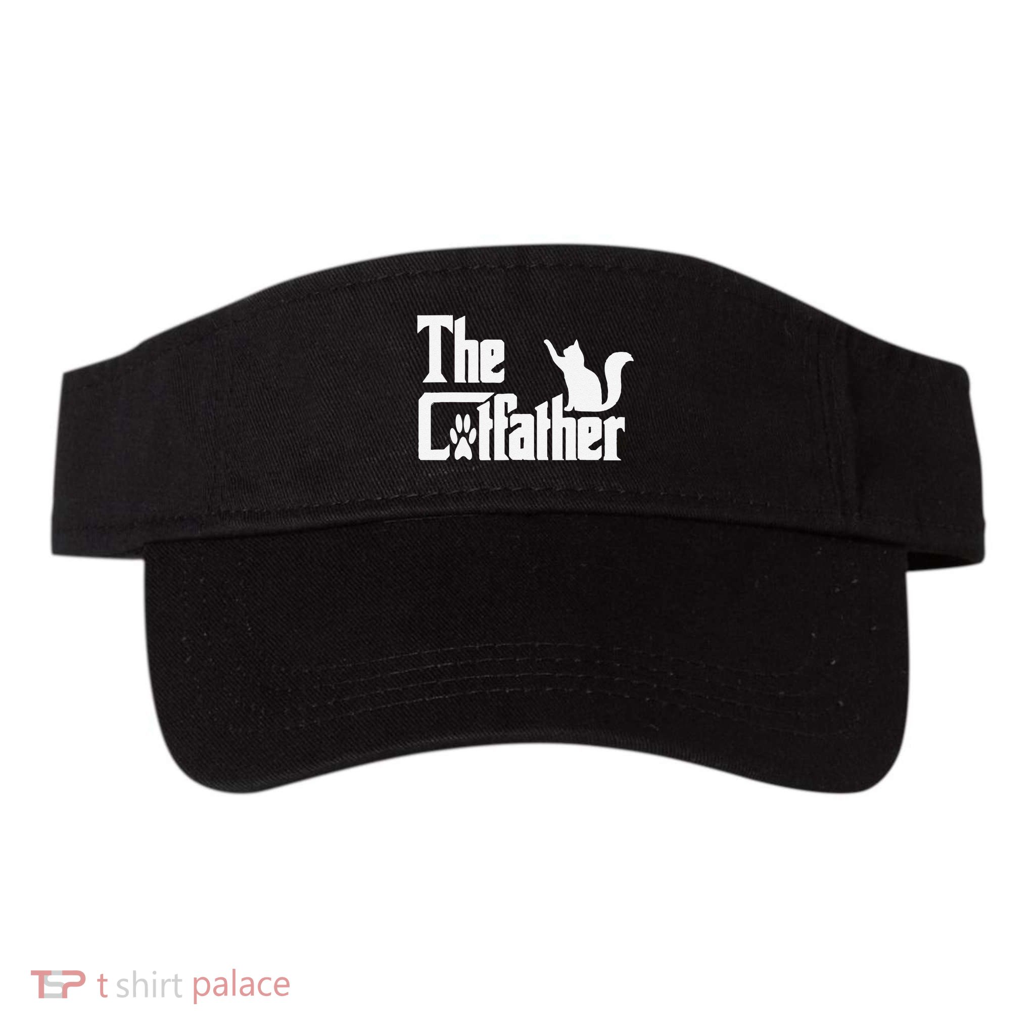 Retro The Cat Father Cat Lover Cat Dad Best Cat Meme Visor