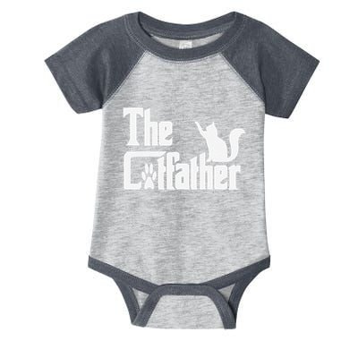Retro The Cat Father Cat Lover Cat Dad Best Cat Meme Infant Baby Jersey Bodysuit