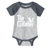 Retro The Cat Father Cat Lover Cat Dad Best Cat Meme Infant Baby Jersey Bodysuit