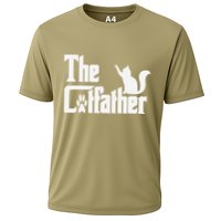 Retro The Cat Father Cat Lover Cat Dad Best Cat Meme Performance Shirt