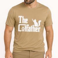 Retro The Cat Father Cat Lover Cat Dad Best Cat Meme Performance Shirt