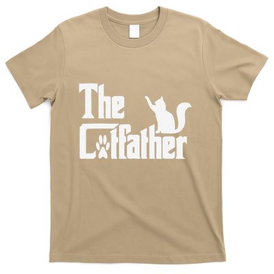 Retro The Cat Father Cat Lover Cat Dad Best Cat Meme T-Shirt