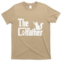 Retro The Cat Father Cat Lover Cat Dad Best Cat Meme T-Shirt