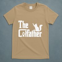 Retro The Cat Father Cat Lover Cat Dad Best Cat Meme T-Shirt