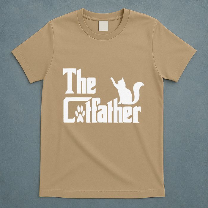 Retro The Cat Father Cat Lover Cat Dad Best Cat Meme T-Shirt