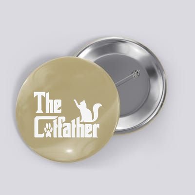 Retro The Cat Father Cat Lover Cat Dad Best Cat Meme Button