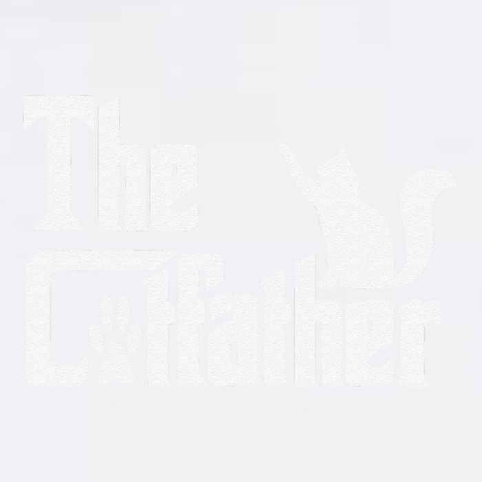 Retro The Cat Father Cat Lover Cat Dad Best Cat Meme Garment-Dyed Sweatshirt