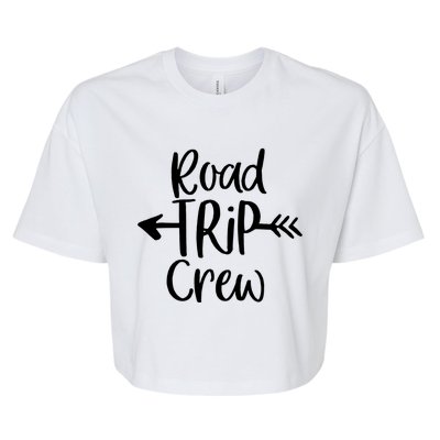 Road Trip Crew Gift Bella+Canvas Jersey Crop Tee