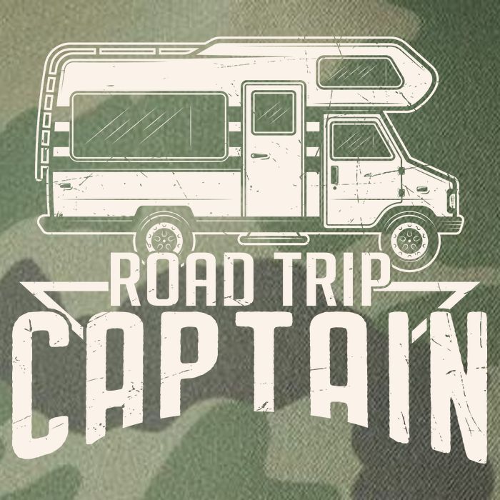 Road Trip Captain RV Summer Legacy Tie Dye Trucker Hat