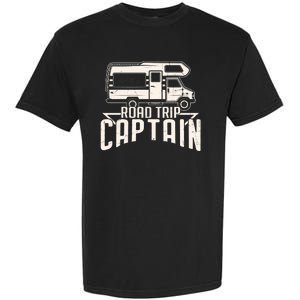 Road Trip Captain RV Summer Garment-Dyed Heavyweight T-Shirt