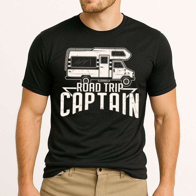 Road Trip Captain RV Summer Performance Shirt