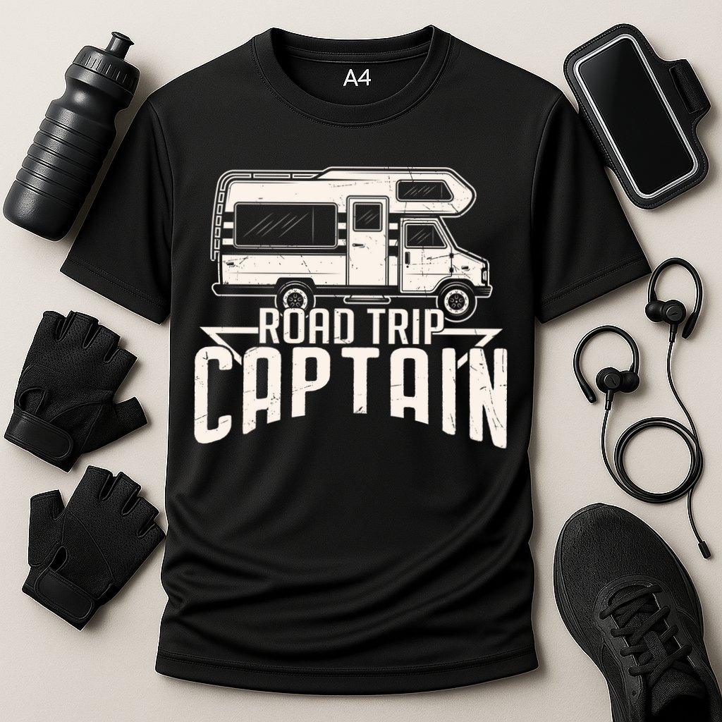 Road Trip Captain RV Summer Performance Shirt