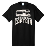 Road Trip Captain RV Summer Tall T-Shirt