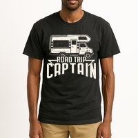 Road Trip Captain RV Summer Tall T-Shirt