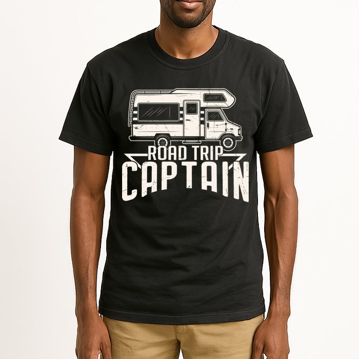 Road Trip Captain RV Summer Tall T-Shirt