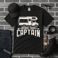 Road Trip Captain RV Summer Tall T-Shirt