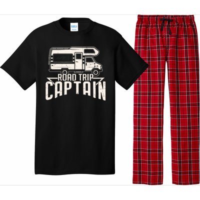 Road Trip Captain RV Summer Pajama Set