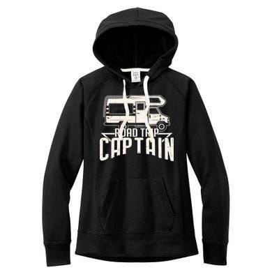 Road Trip Captain RV Summer Women's Fleece Hoodie