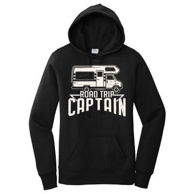 Road Trip Captain RV Summer Women's Pullover Hoodie