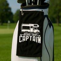Road Trip Captain RV Summer Golf Towel