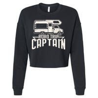 Road Trip Captain RV Summer Cropped Pullover Crew