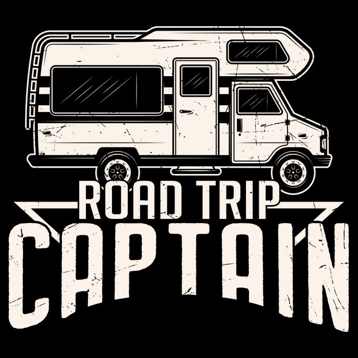 Road Trip Captain RV Summer Zip Tote Bag