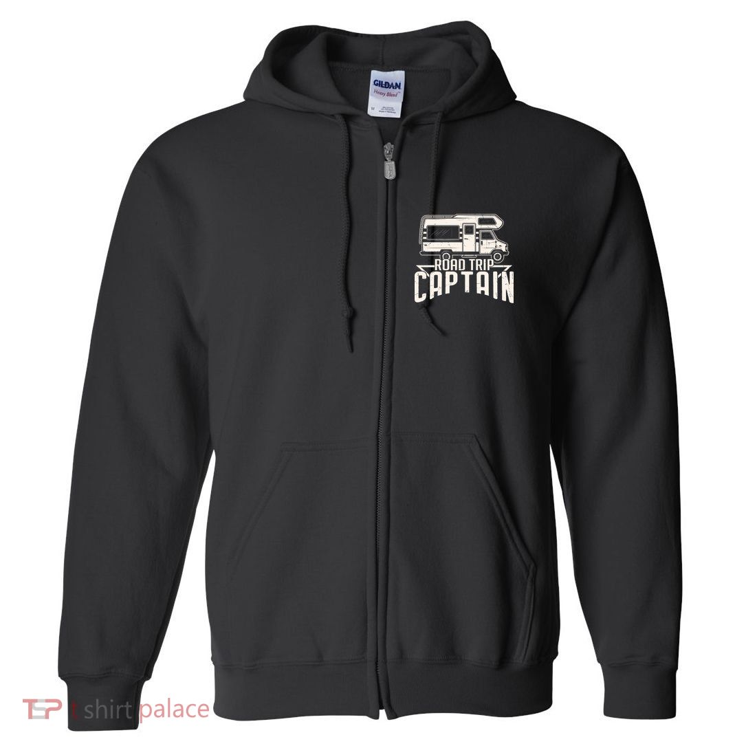 Road Trip Captain RV Summer Full Zip Hoodie