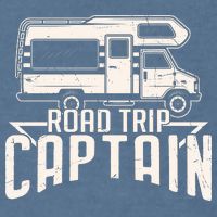 Road Trip Captain RV Summer Garment-Dyed Sweatshirt
