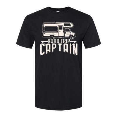 Road Trip Captain RV Summer Softstyle® CVC T-Shirt