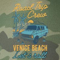 Road Trip Crew Venice Beach Lets Roll Matching Group Vannin Gift Legacy Tie Dye Trucker Hat