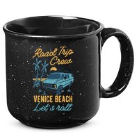 Road Trip Crew Venice Beach Lets Roll Matching Group Vannin Gift 15oz Campfire Ceramic Mug