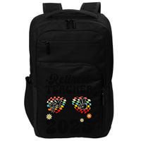 Retired Teacher Class Of 2025 School Retirement Funny Impact Tech Backpack