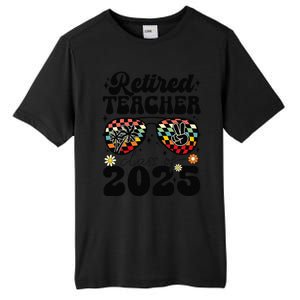 Retired Teacher Class Of 2025 School Retirement Funny Tall Fusion ChromaSoft Performance T-Shirt