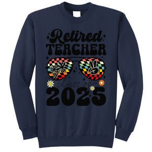 Retired Teacher Class Of 2025 School Retirement Funny Sweatshirt