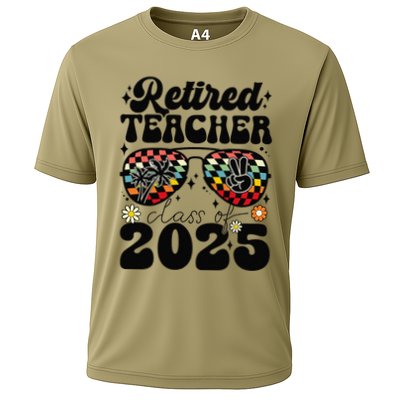 Retired Teacher Class Of 2025 School Retirement Funny Performance Shirt