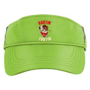 Rootin' Tootin' Cowboy Cat Meme Adult Drive Performance Visor