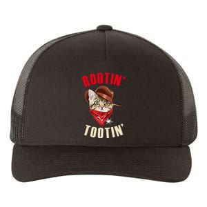 Rootin' Tootin' Cowboy Cat Meme Yupoong Adult 5-Panel Trucker Hat