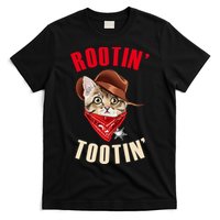 Rootin' Tootin' Cowboy Cat Meme T-Shirt