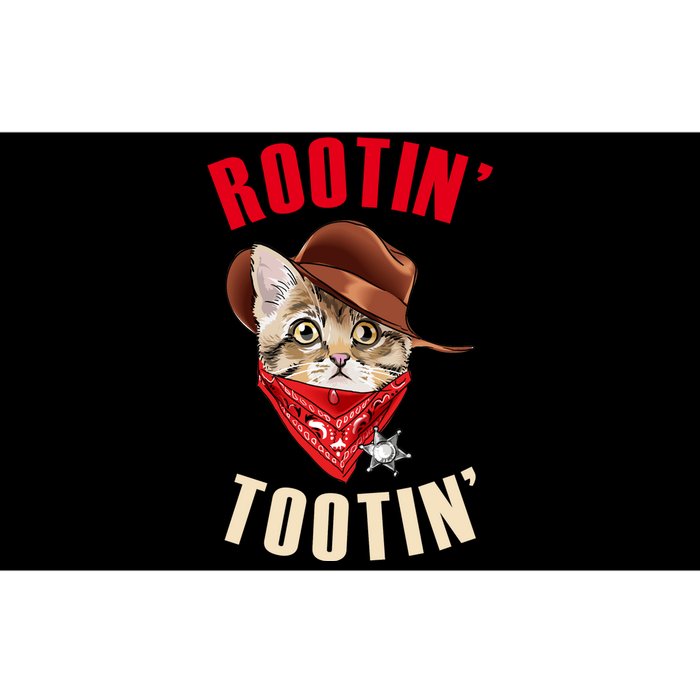 Rootin' Tootin' Cowboy Cat Meme Bumper Sticker