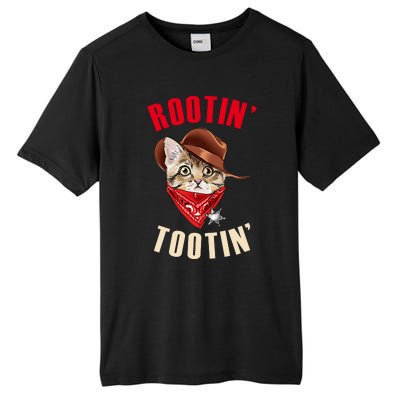 Rootin' Tootin' Cowboy Cat Meme Tall Fusion ChromaSoft Performance T-Shirt