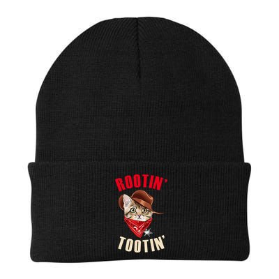Rootin' Tootin' Cowboy Cat Meme Beanie