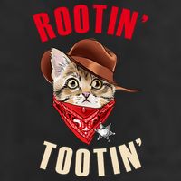 Rootin' Tootin' Cowboy Cat Meme Trucker Hat