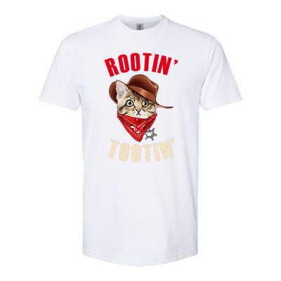 Rootin' Tootin' Cowboy Cat Meme Softstyle CVC T-Shirt