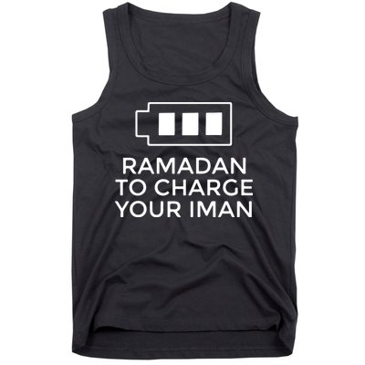 Ramadan To Charge Your Iman Gift For Ramadan Mubarak Tank Top