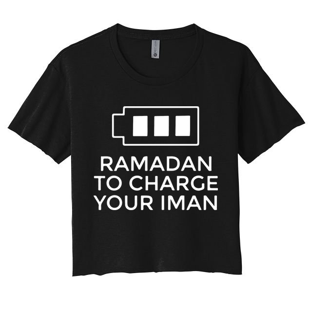 Ramadan To Charge Your Iman Gift For Ramadan Mubarak Crop Top