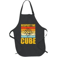 Respect The Cube Puzzle Speed Cubing Full-Length Apron With Pockets