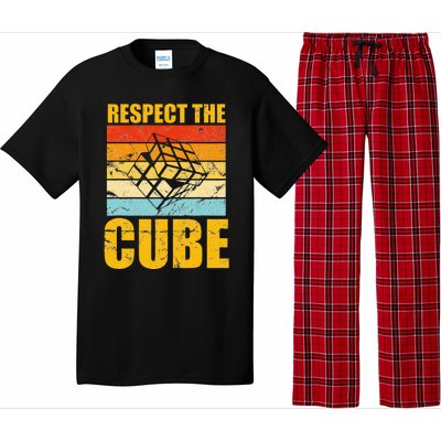 Respect The Cube Puzzle Speed Cubing Pajama Set